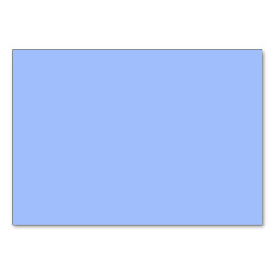 Pastel Blue (solid colour) Table Number