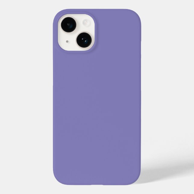 Pastel Blue Violet Case-Mate iPhone Case (Back)