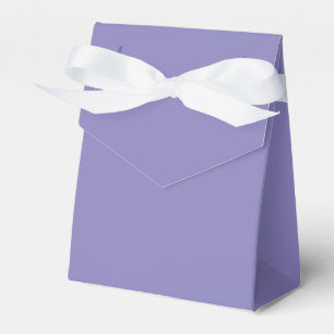 Pastel Blue Violet Favour Box