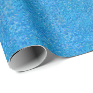 pastel blues wrapping paper