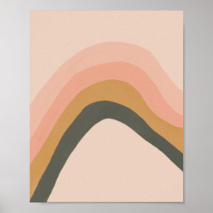 Pastel Blush Pink Rainbow Bedroom Home Decor