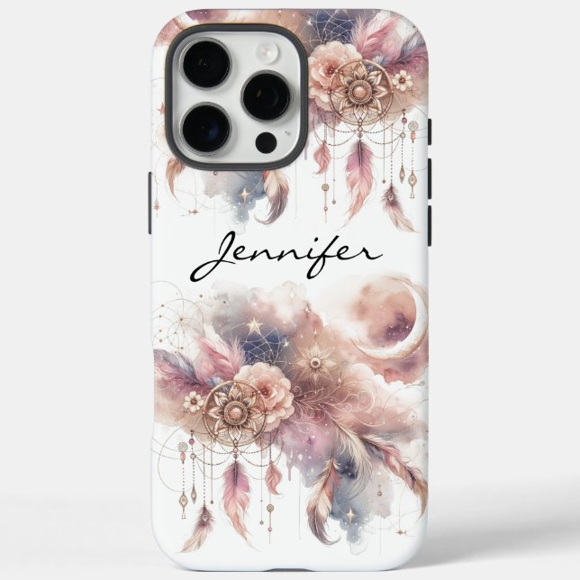 Pastel Boho Dreamcatcher iPhone Case-Mate iPhone Case (Back)