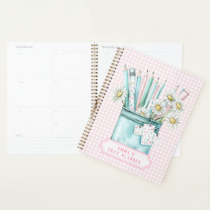 Pastel Books Literature Subject Planner