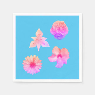 Pastel Bouquet Paper Napkins