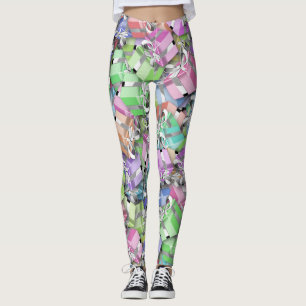 pastel boxes leggings