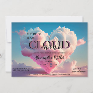Pastel Bridal On Cloud Nine Invitation