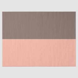 Pastel Brown and Pale Red Tissue Paper