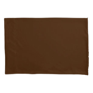 Pastel Brown,Pine Cone,Puce, Pillowcase