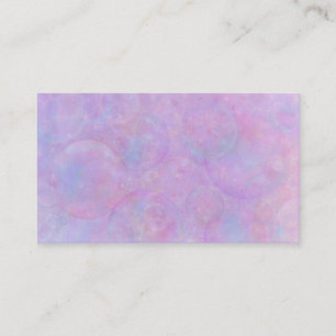 Pastel Bubbles  Business Card