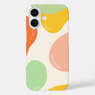 Pastel Bubbles iPhone 16 Case