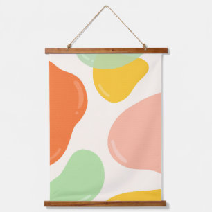 Pastel Bubbles Hanging Tapestry