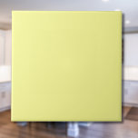 Pastel Buttercup Solid Colour | Classic | Elegant Tile<br><div class="desc">Pastel Buttercup Solid Colour | Classic | Elegant | Trendy | Stylish | Gift</div>