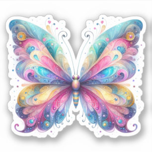 Pastel Butterfly Decal Stickers