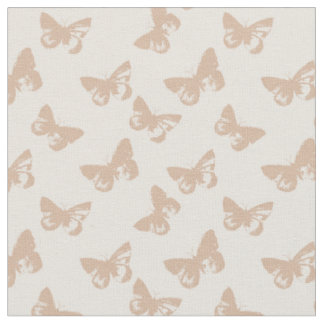 Pastel butterfly pattern fabric