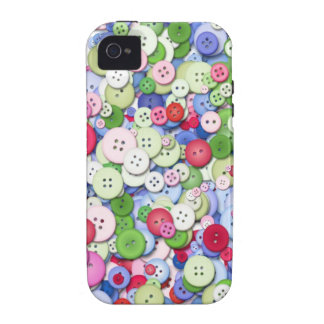 Pastel Button Pattern iPhone 4/4S Cover