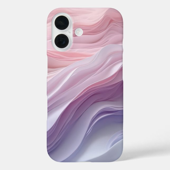 Pastel Calming Wave Pattern Case-Mate iPhone Case (Back)