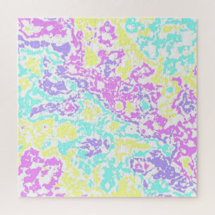 Pastel Camo Jigsaw Puzzle