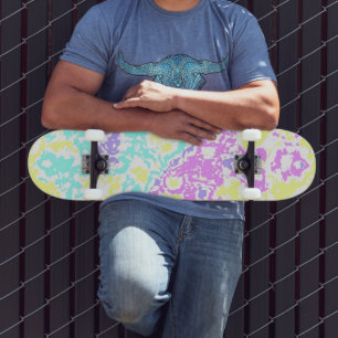 Pastel Camo Skateboard