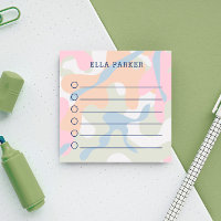 Pastel Camouflage To Do List
