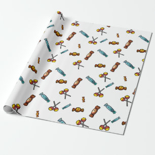Pastel Candies  Wrapping Paper