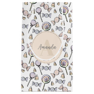 Pastel Candy Pattern Small Gift Bag