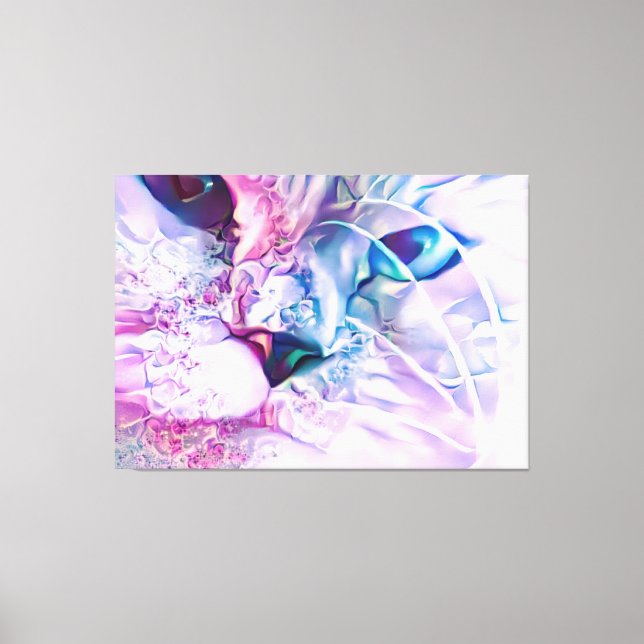 Pastel Cat Dreamscape  Canvas Print (Front)
