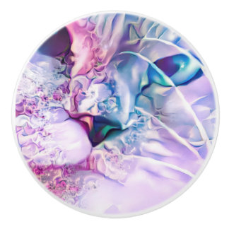 Pastel Cat Dreamscape  Ceramic Knob