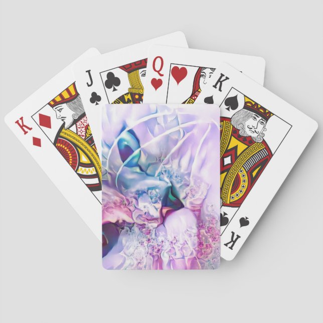 Pastel Cat Dreamscape  Playing Cards (Back)