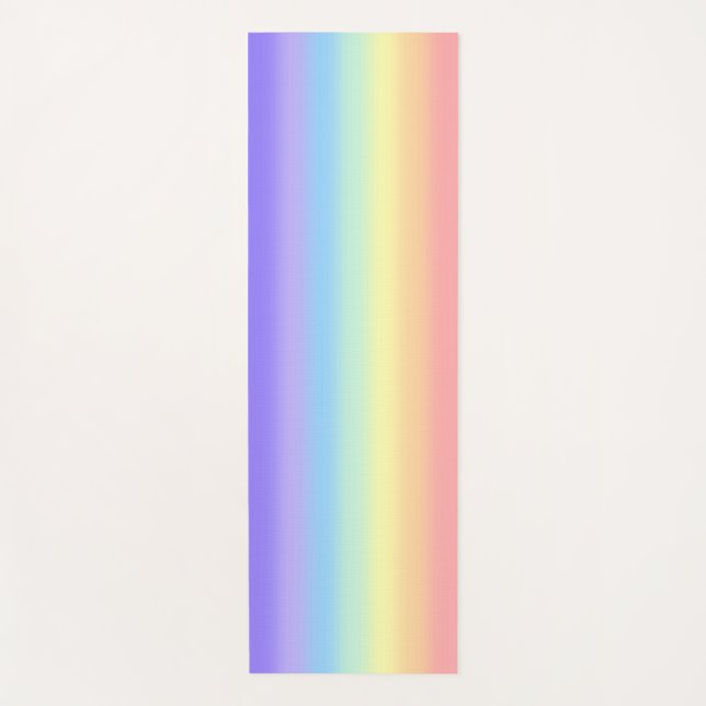 Pastel Chakra Yoga Mat (Front)