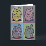 Pastel Chanukah Card<br><div class="desc">Pastel Chanukah Card with message inside! Can be customised and personised to send to your family and friends for Hannukah!</div>