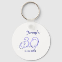 Pastel cheers 30th birthday purple elegant name da
