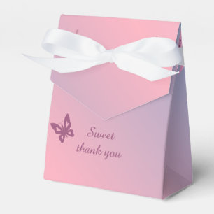 pastel cherry blossom sakura wedding  favour box