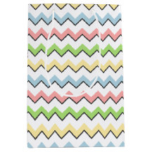 Pastel Chevron-Drop Shadow by Shirley Taylor