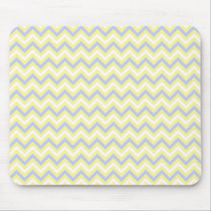 Pastel Chevron Pattern Mouse Mat