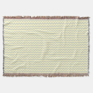 Pastel Chevron Pattern Throw Blanket