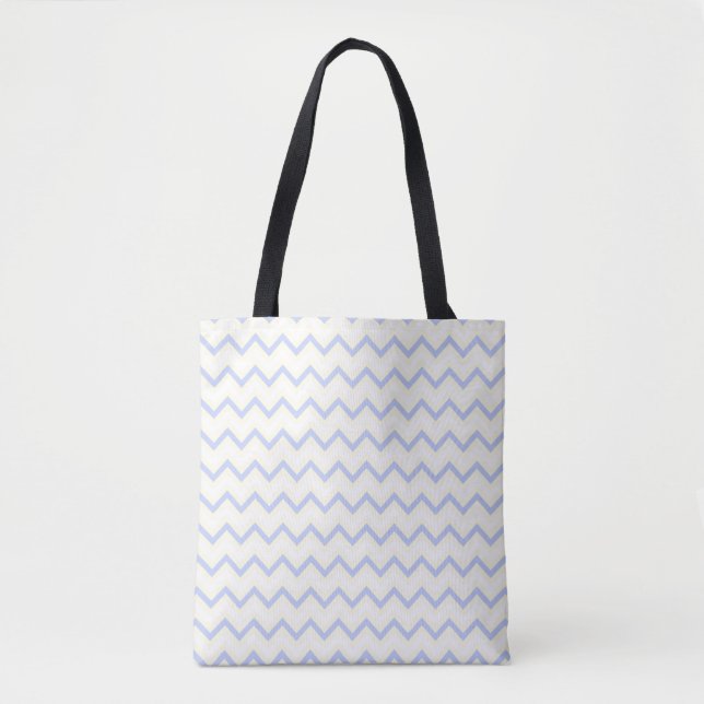 Pastel Chevron Pattern Tote Bag (Front)