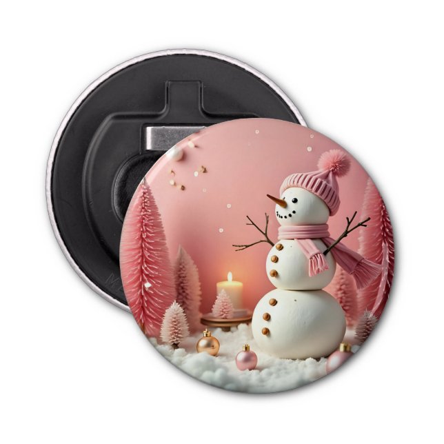 Pastel Christmas - Bottle Opener  (Front)