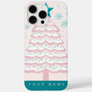 Pastel Christmas iPhone 16 Pro Max Case