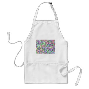 pastel christmas gift standard apron