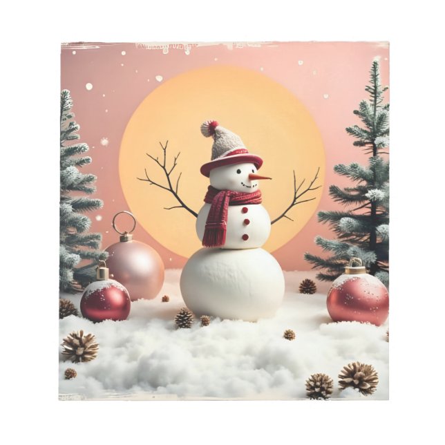 Pastel Christmas - Note Pad (Front)