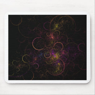 Pastel Circles Mouse Mat