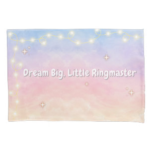 Pastel Circus Dream Big Pillow Pillowcase