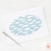 Pastel Clouds Aesthetic Baby Blue And White