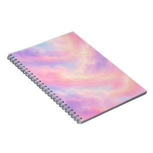 Pastel Clouds Aesthetic Notebook Dreamy Sky Pink