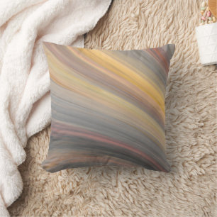 pastel color lines cushion