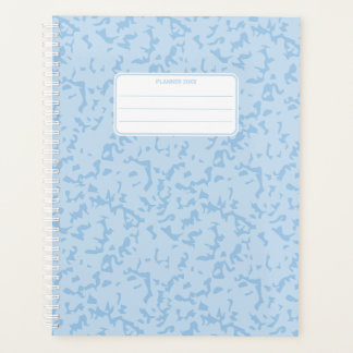 Pastel Color Marble Pattern Speckled Yearly Planner