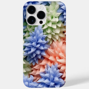 PASTEL COLORED 3-D LOOK HYACYNTH FLOWERS Case-Mate iPhone 14 PRO MAX CASE