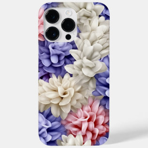 PASTEL COLORED 3-D LOOK HYACYNTH FLOWERS Case-Mate iPhone 14 PRO MAX CASE