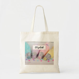 Pastel Colored Cake Decorating Tools Photograph Tote Bag