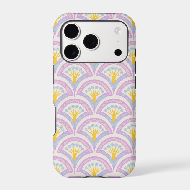 Pastel colored shell pattern (Back)